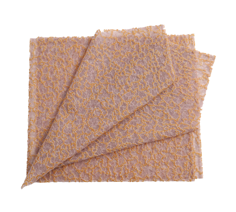 Purple Sweet Potato Patterned Thin Egg Crepe